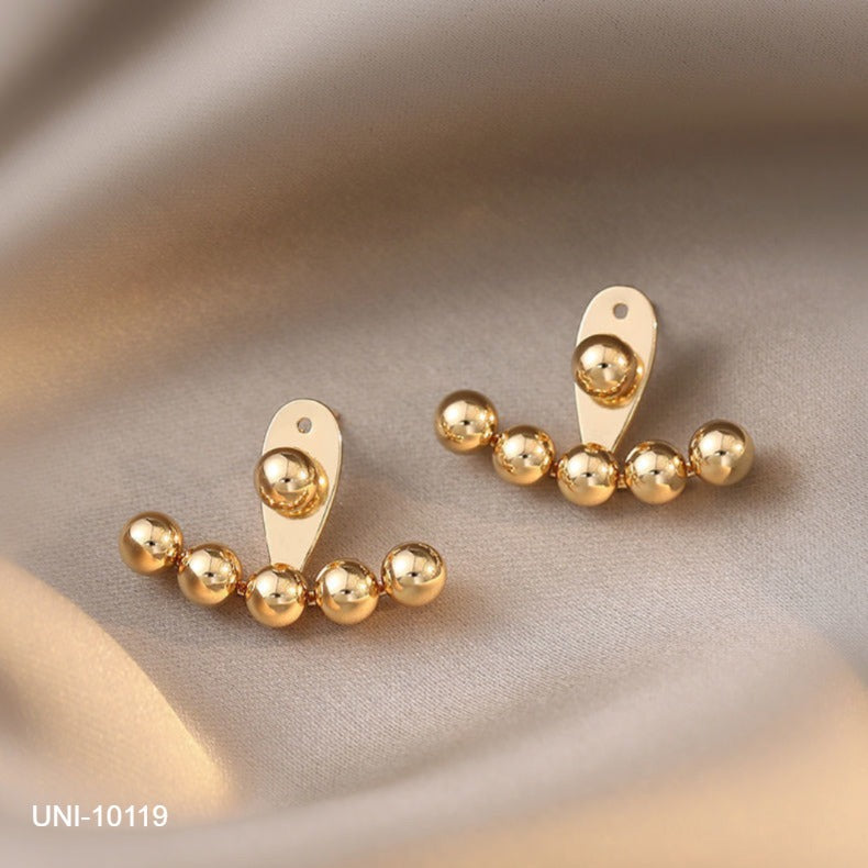 UNI-10119 - Gold Foiled - Earring