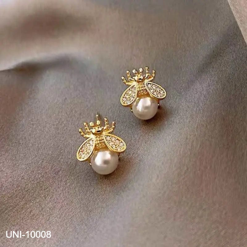 UNI-10008 - Honey Bee Gold - Earring