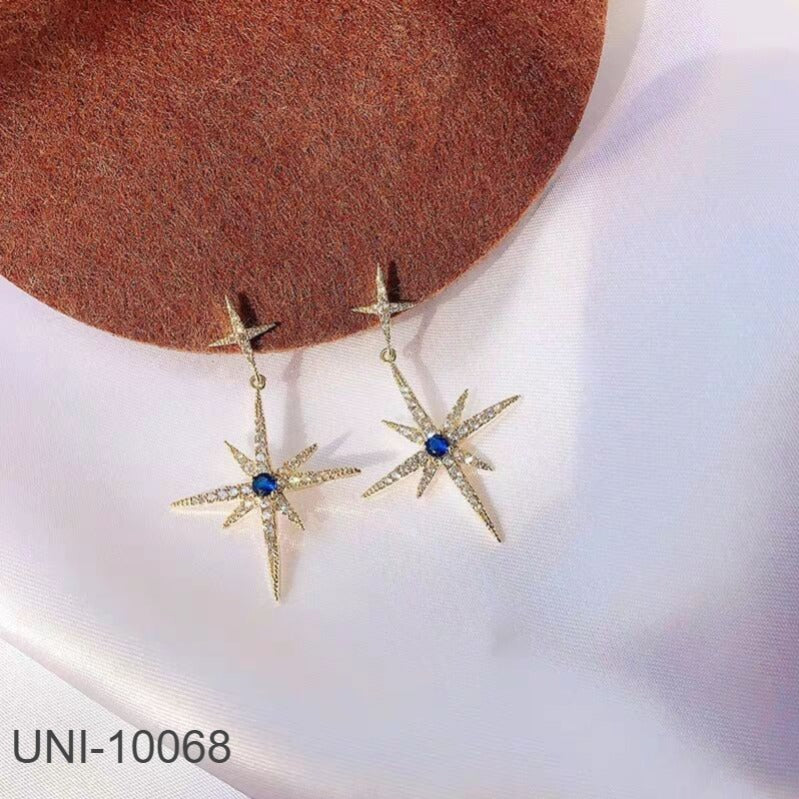 UNI-10068 - Gold Sparkles - Earring