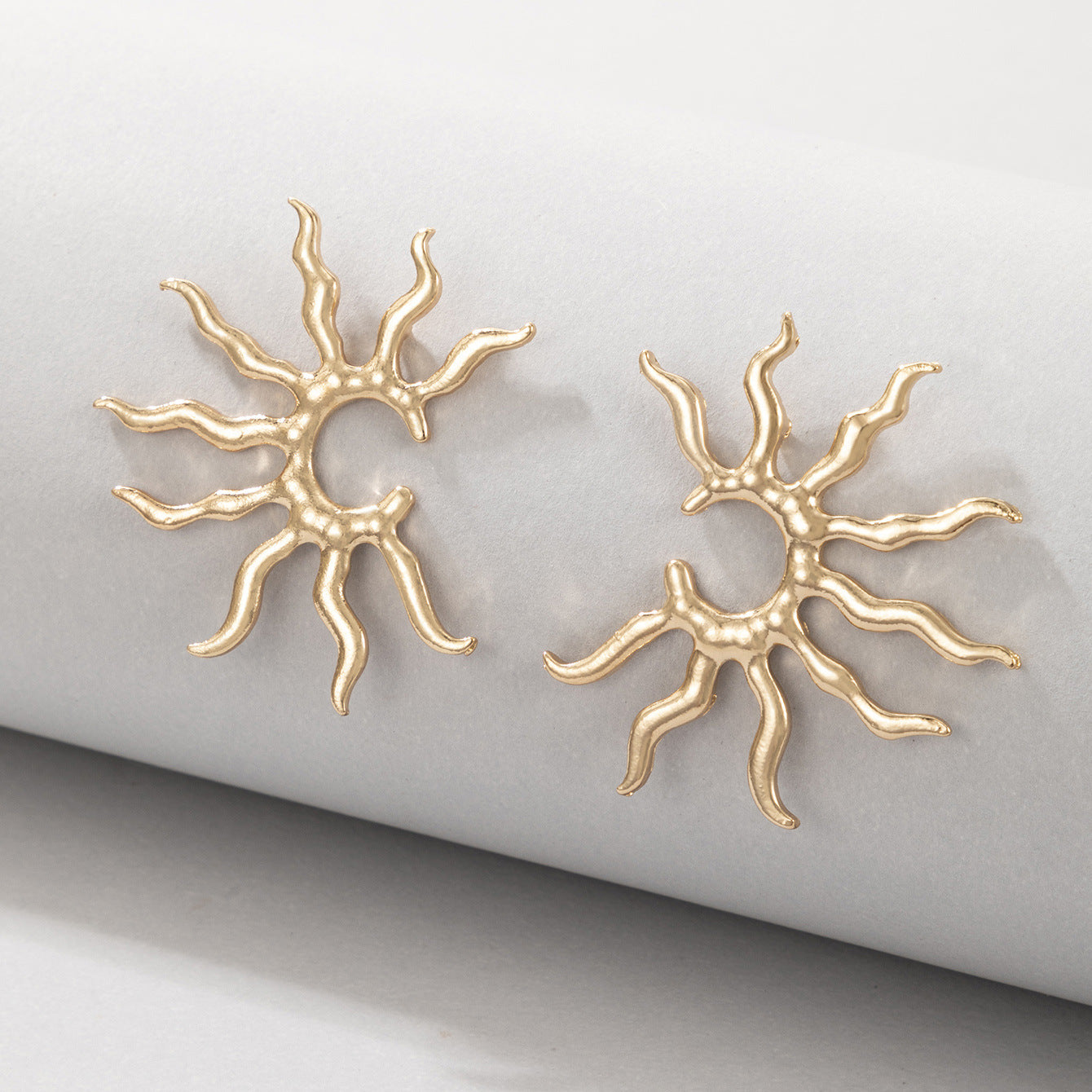 UNI-10143-1 - Sun Gold - Earring