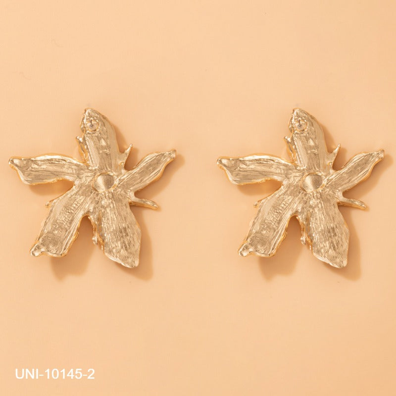 UNI-10145-2 - Gold Star Fish - Earring
