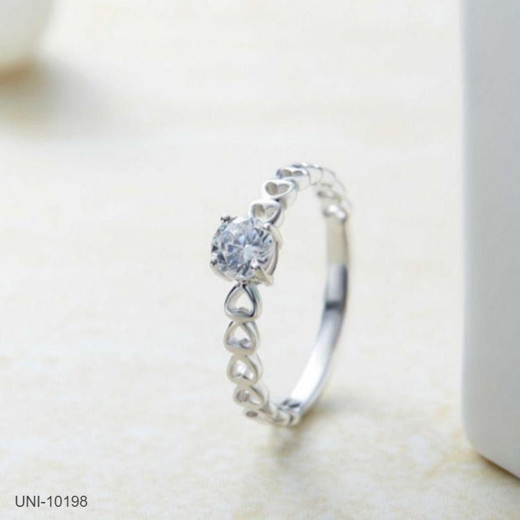 UNI-10198 - Heart Diamond - Ring