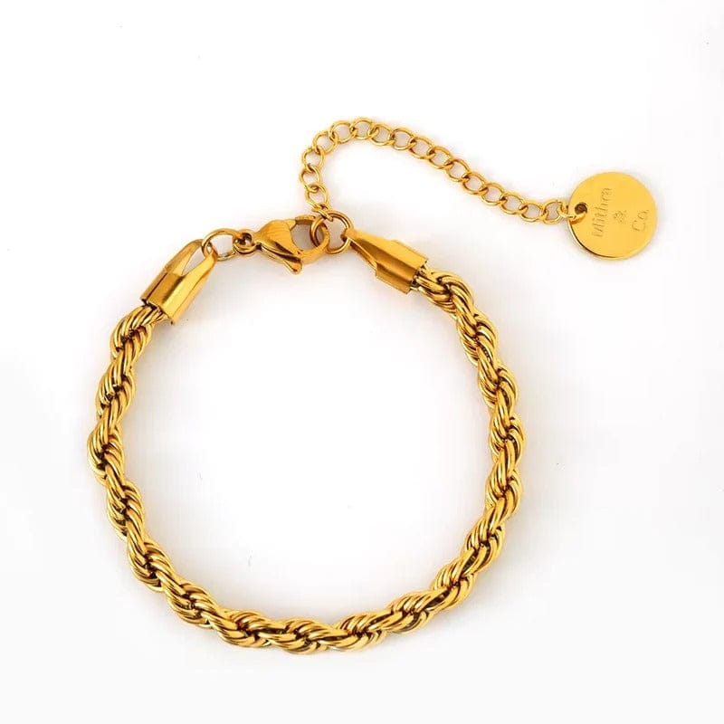SS-1013 - Classy Twist Chain - Bracelet
