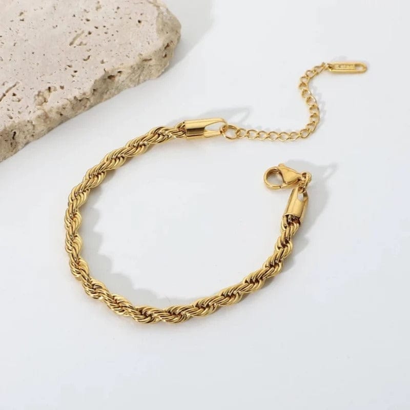SS-1013 - Classy Twist Chain - Bracelet