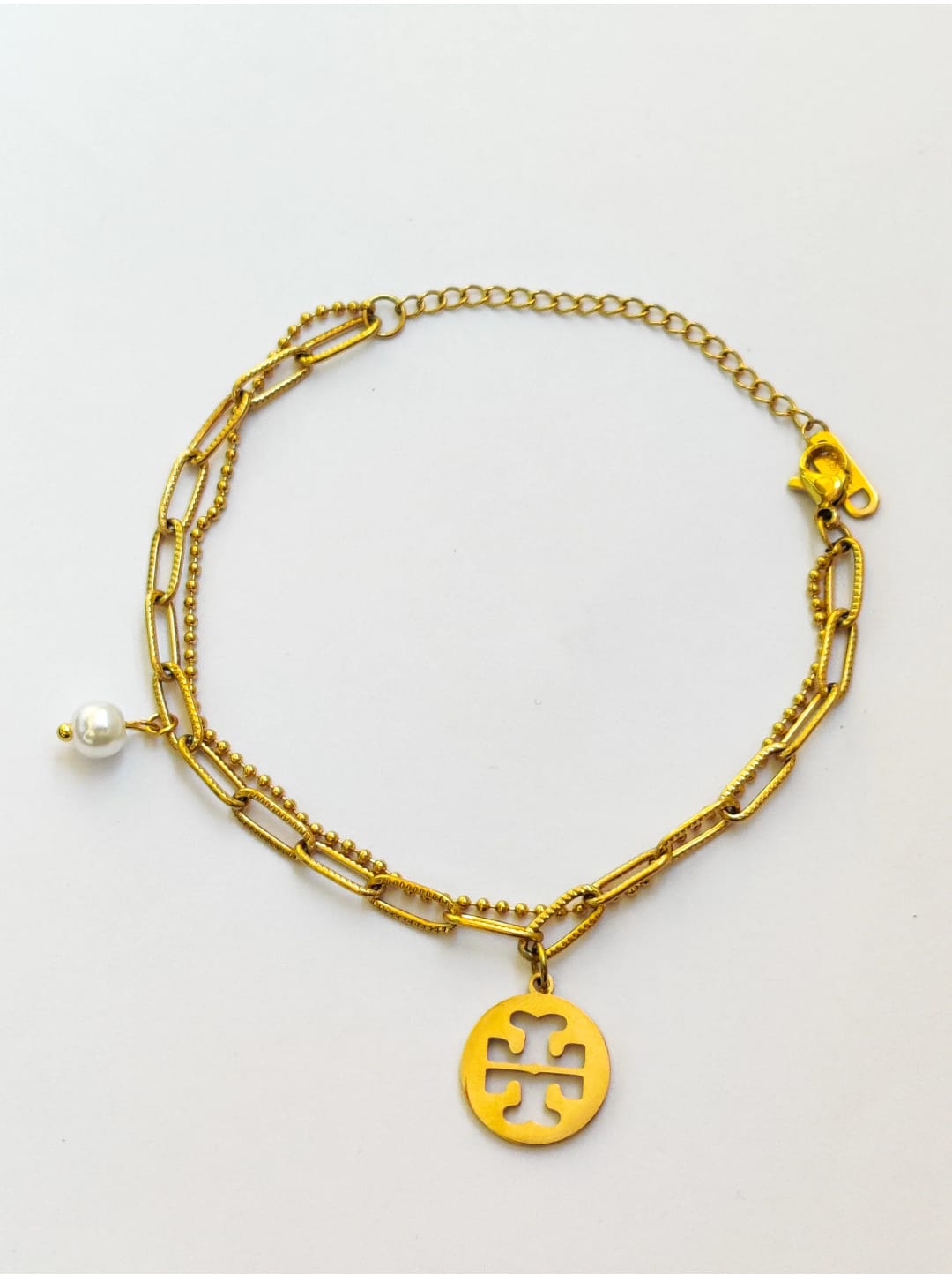 SS-1020 - Elegant Pearl Gold - Bracelet