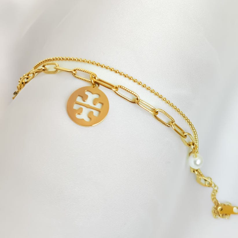 SS-1020 - Elegant Pearl Gold - Bracelet