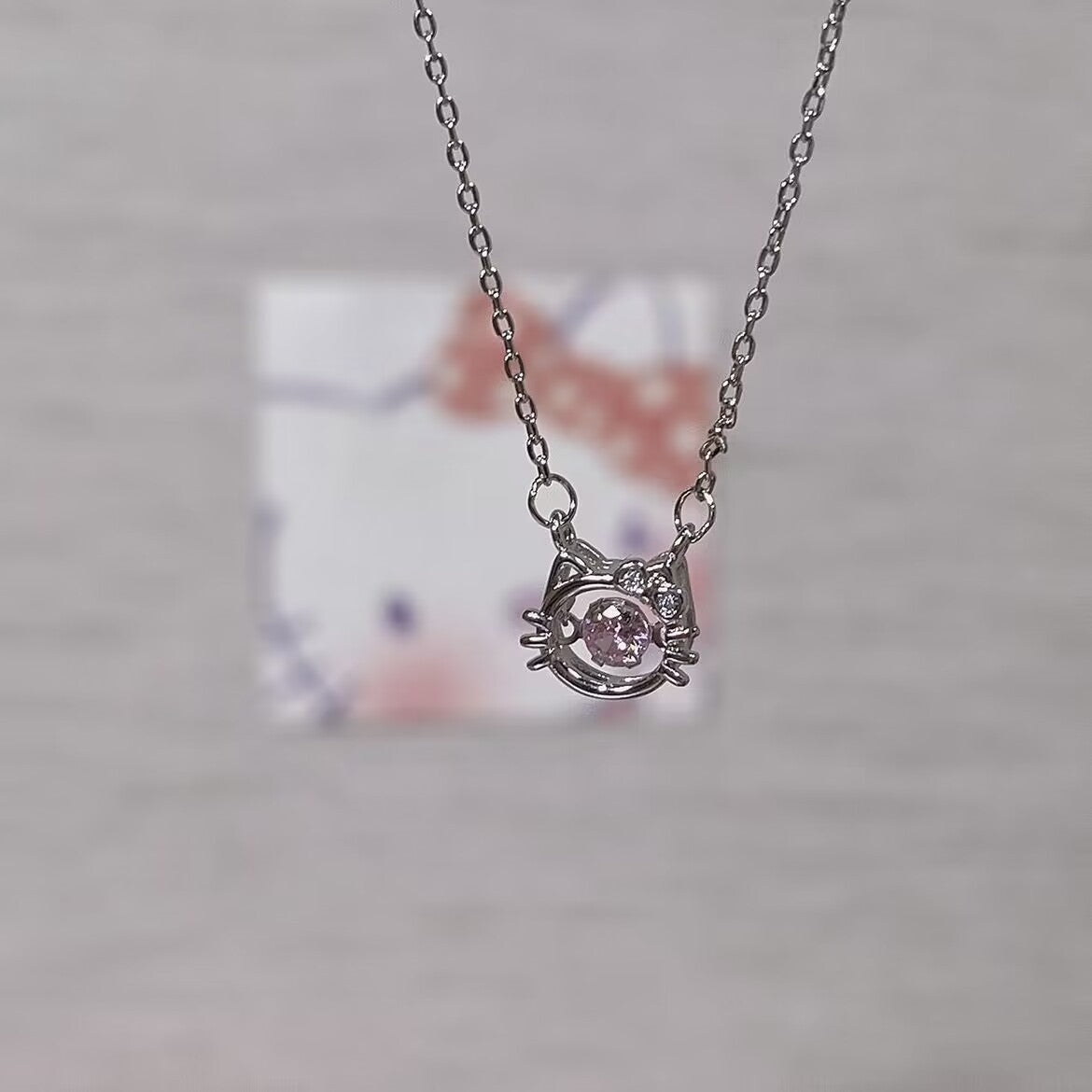 UNI-10253 - Hello Kitty Silver - Necklace