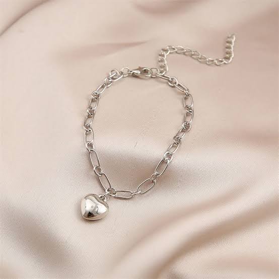UNI-10036-1 - Heart Silver - Bracelet