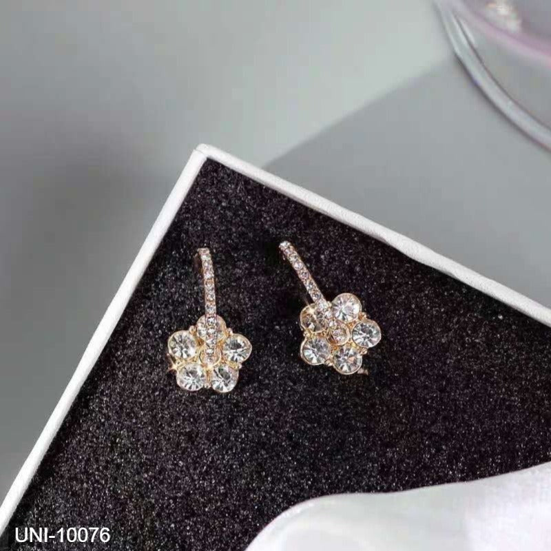 UNI-10076 - Blinky Flower Gold - Earring