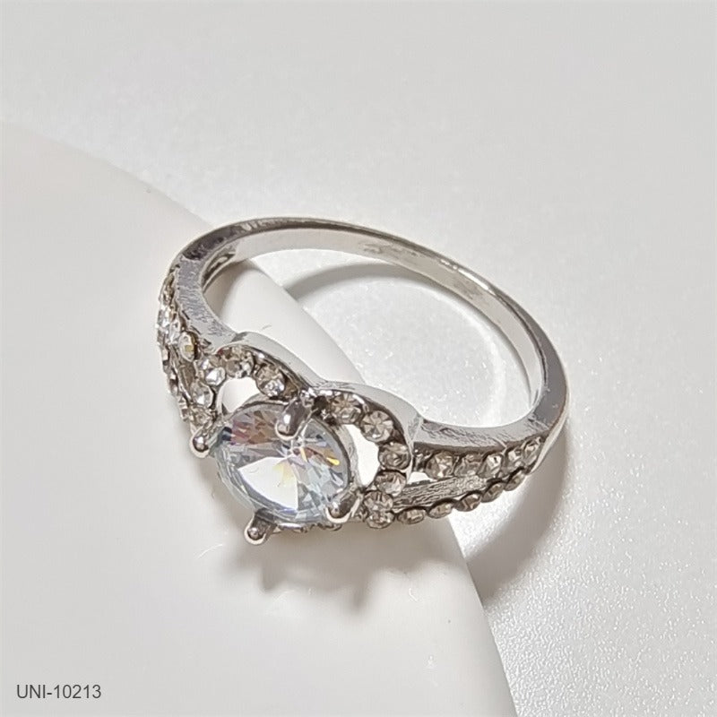 UNI-10213 - Blinky Diamond Heart - Ring