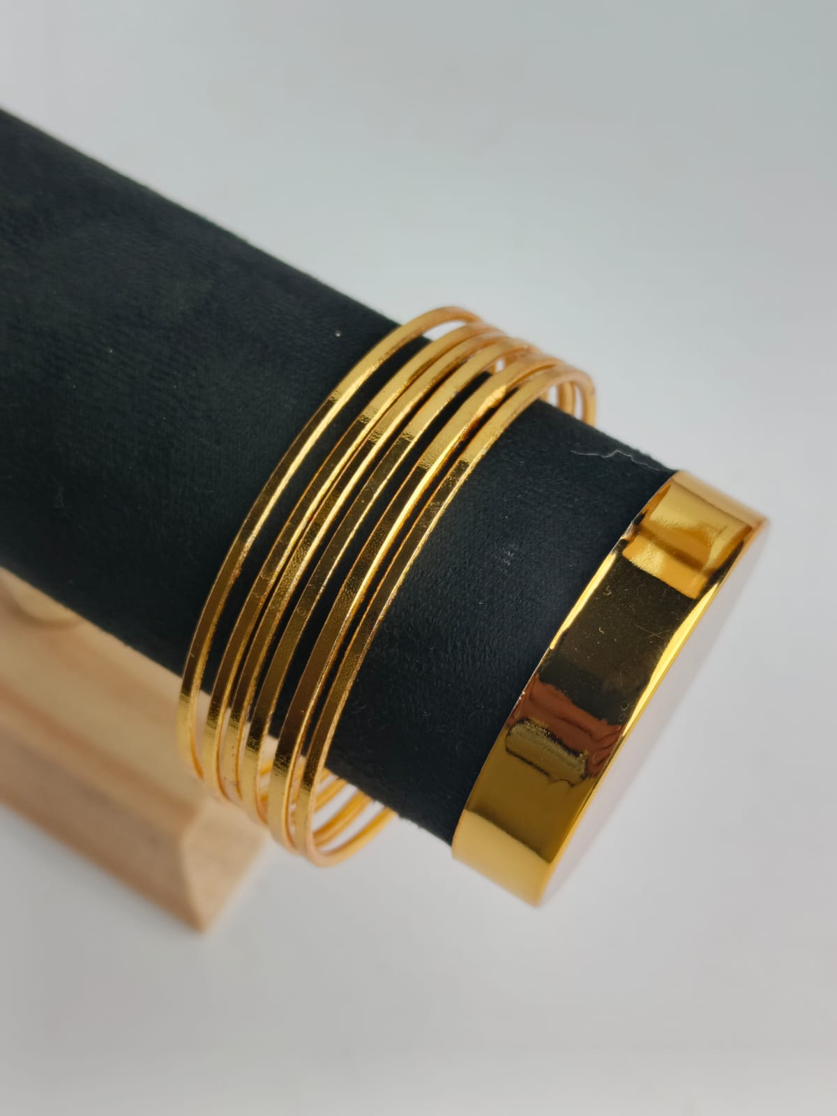 CH-56 - Gold Bangle - Set Set Of 6 Style 2