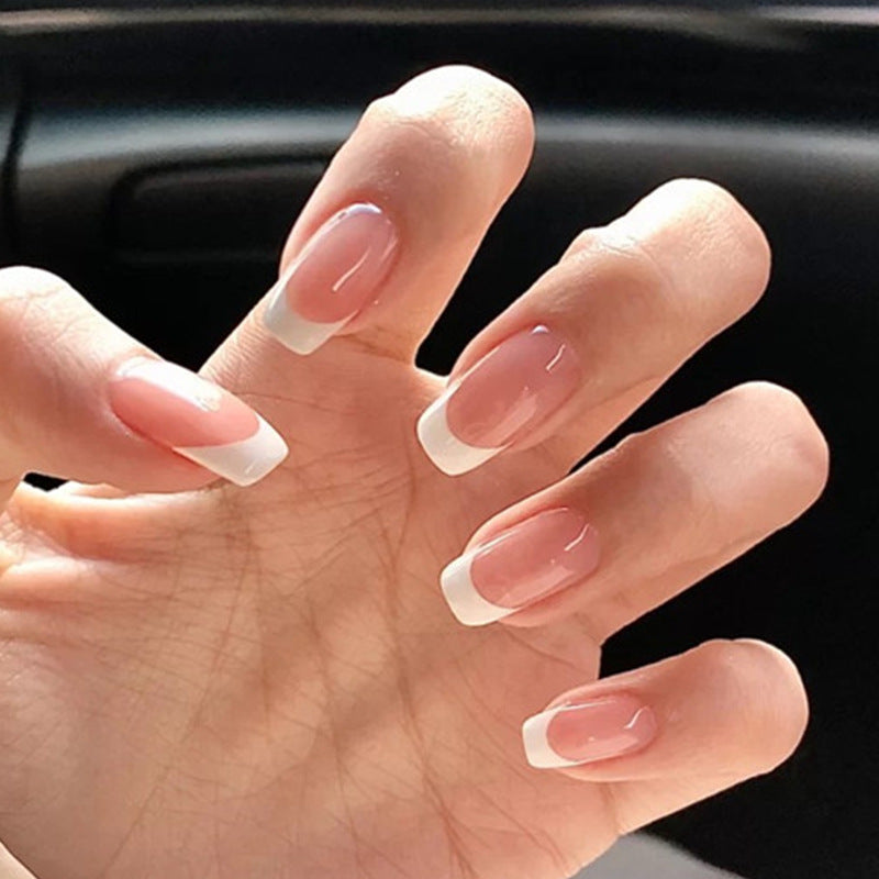 N-112 - Shiny Blush Pink - Press On Nail Set Of 24