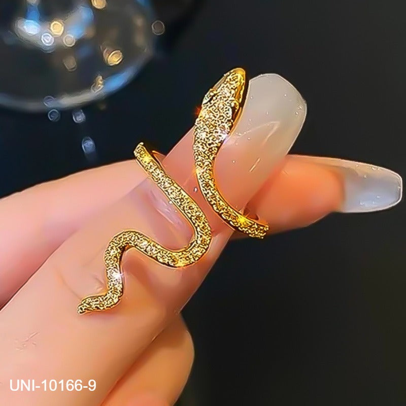 UNI-10166-2 - Snake Diamond - Ring