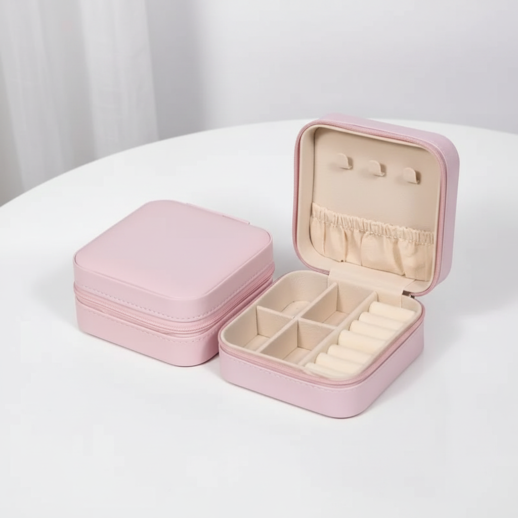 JJ - 11006 - Pink - Jewelry Box