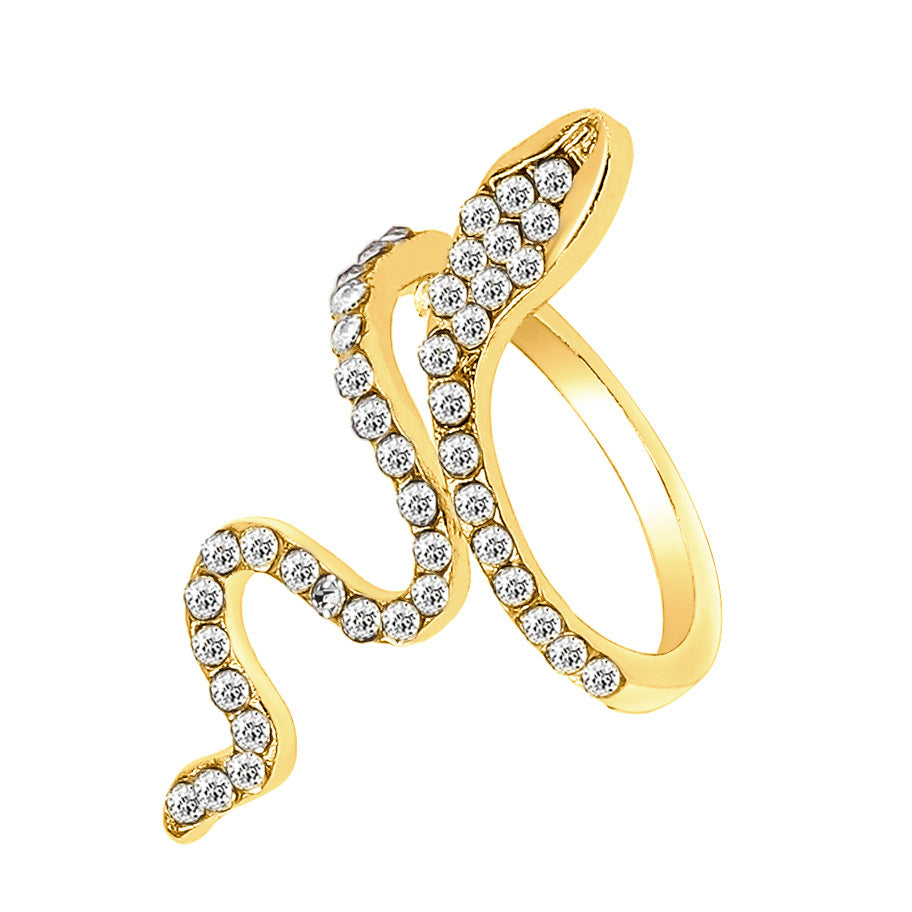 UNI-10166-2 - Snake Diamond - Ring