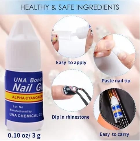 N-272 - Nail Glue - tough glue for long stickiness - enough for 5-8 times use