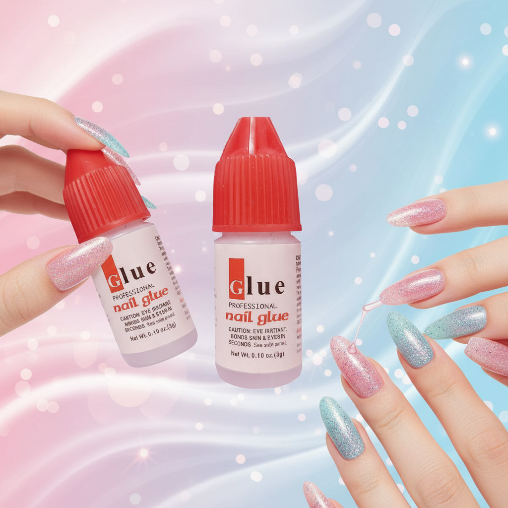 N-272-1 - Nail Glue Style 2- tough glue for long stickiness - enough for 5-8 times use