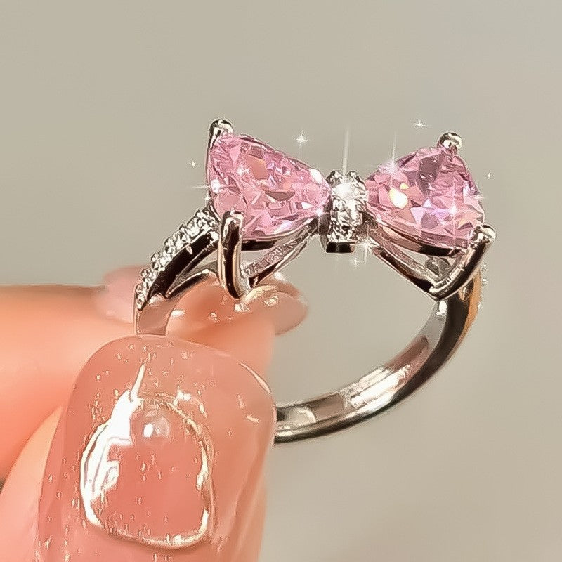 UNI-10175-1 - Pink Bow - Ring