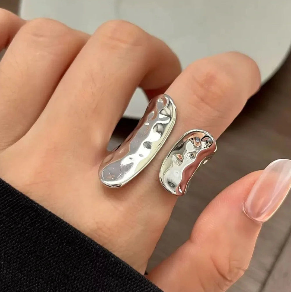 UNI-12684- Luxury Silver Foil - Ring