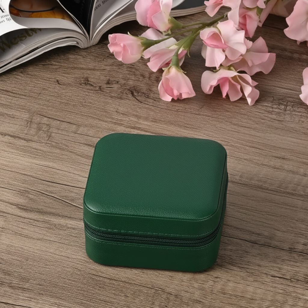 JJ - 11010 - Dark Green - Jewelry Box