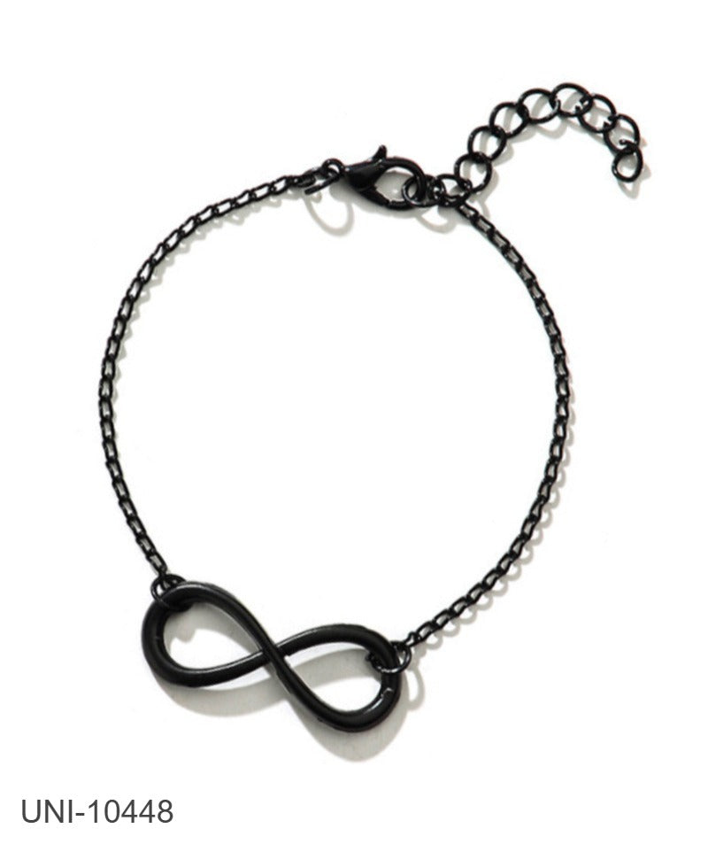 UNI-10448 - Infinity Black - Bracelet