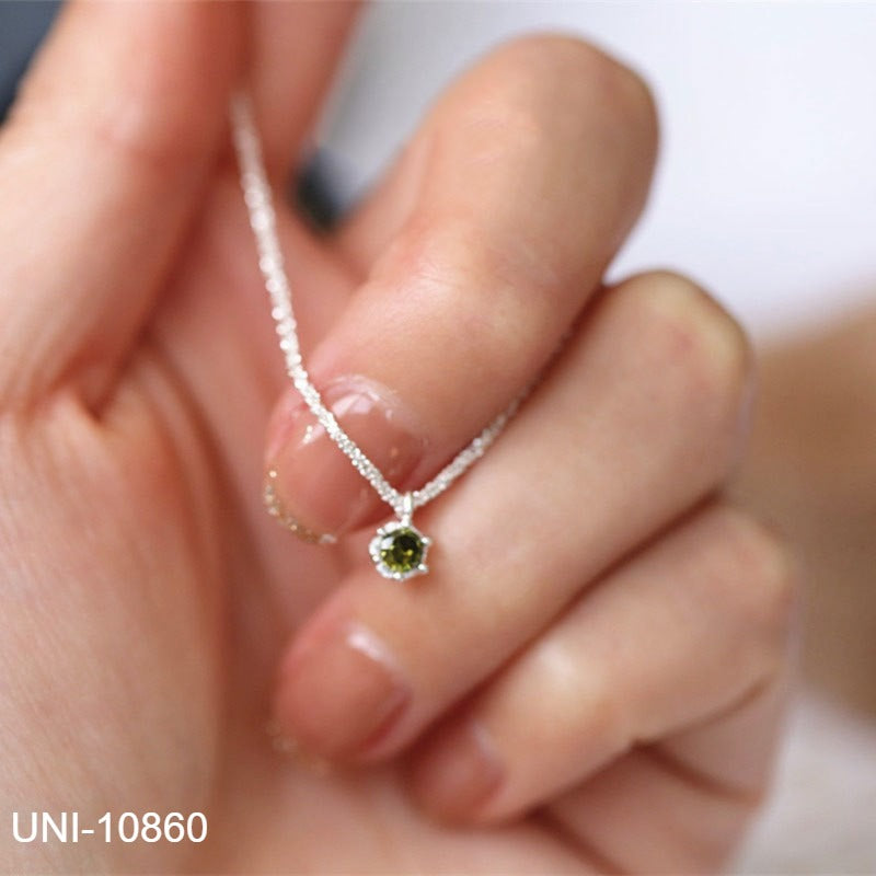 UNI-10860 - Diamond & Sparkle Chain - Necklace