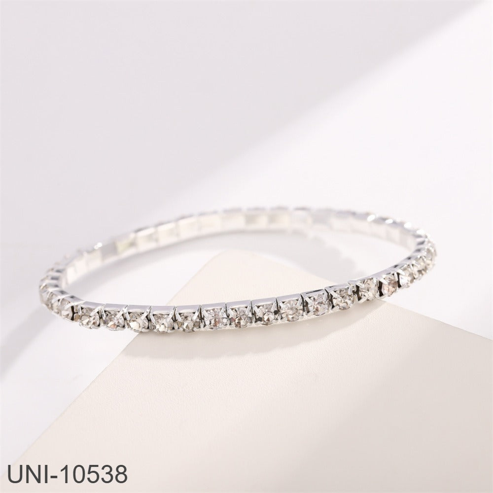 UNI-10538 - Silver Diamond  - Bracelet