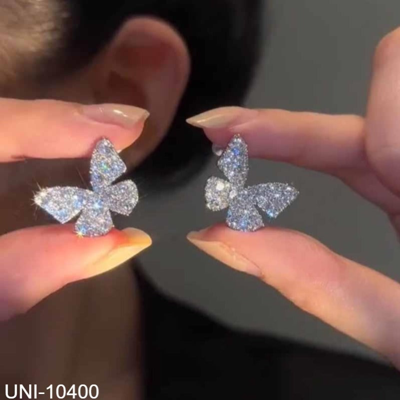 UNI-10400 - Butterfly Diamond - Earring