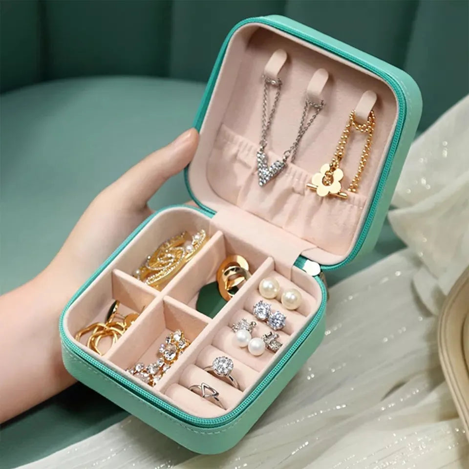 JJ - 11007 - Turquoise Blue - Jewelry Box