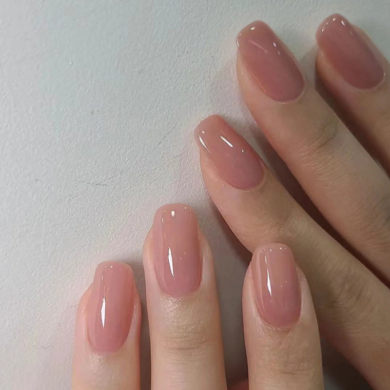 N-114 - Soft Pink - Press On Nail Set Of 24