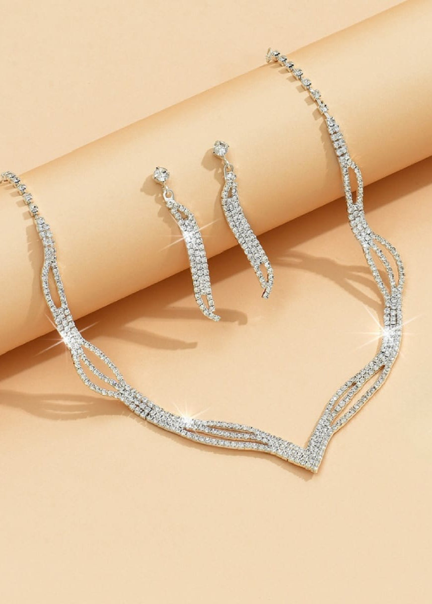 UNI-11375 - Fancy Diamonds - Jewelry Set Style 1