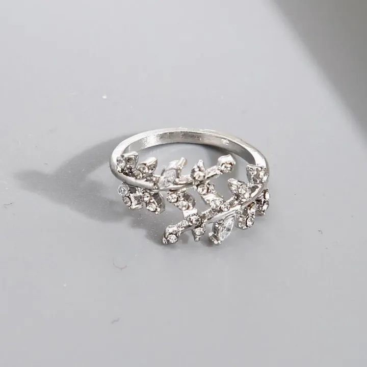 UNI-10175-7  - Blinky Leaves - Ring