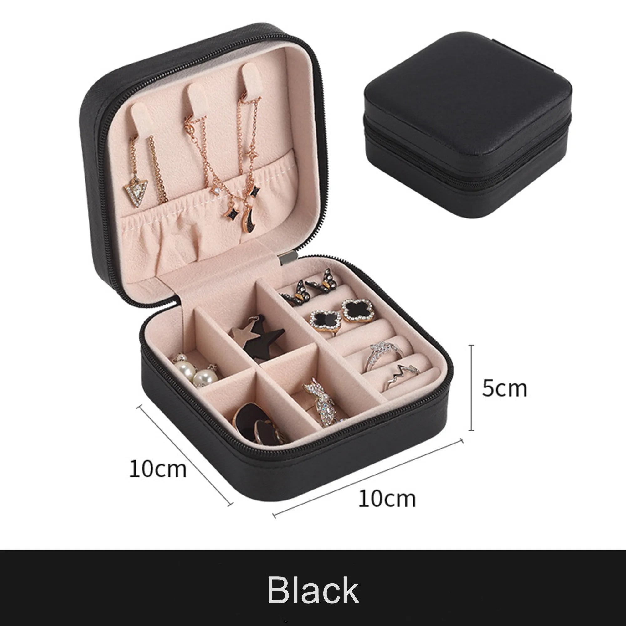 JJ - 11008 - Black - Jewelry Box