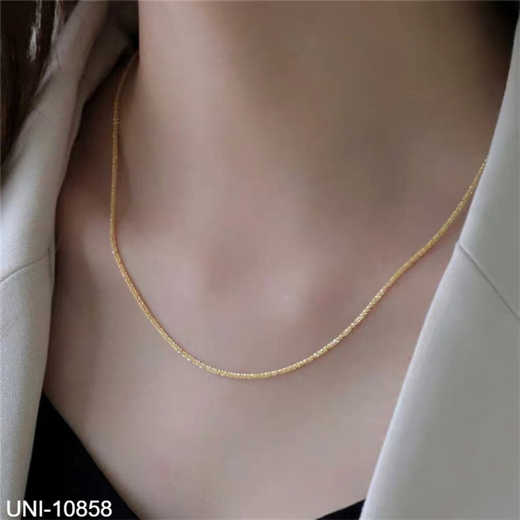 UNI-10858 - Sparkle Chain Gold - Necklace