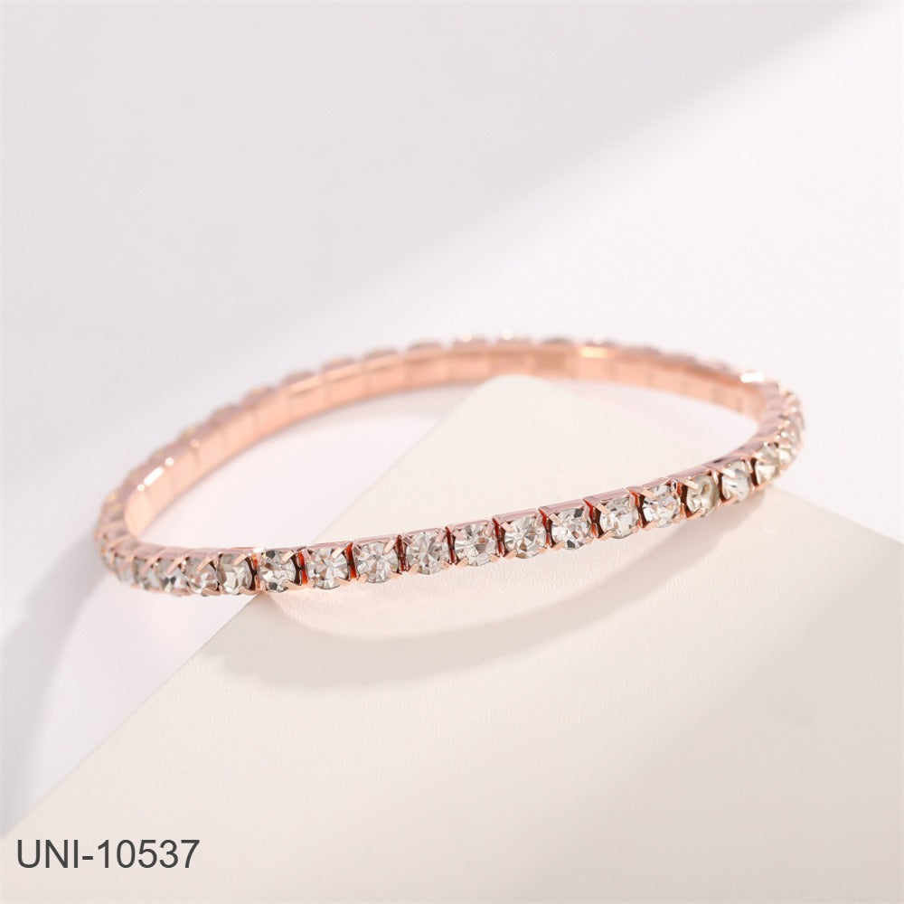 UNI-10537- Rose Gold Diamond  - Bracelet