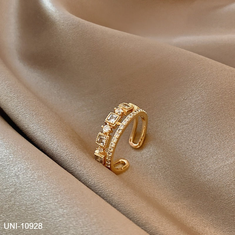 UNI-10928 - Luxury Gold  - Ring Style 1
