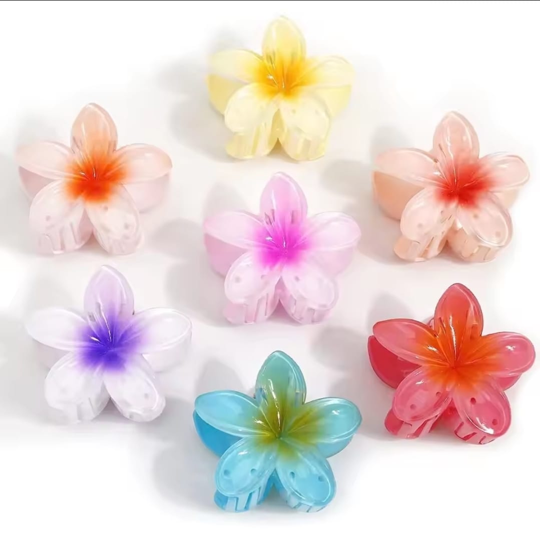 HC-102 Lilly Flower Hair Claw  - Hair Claw