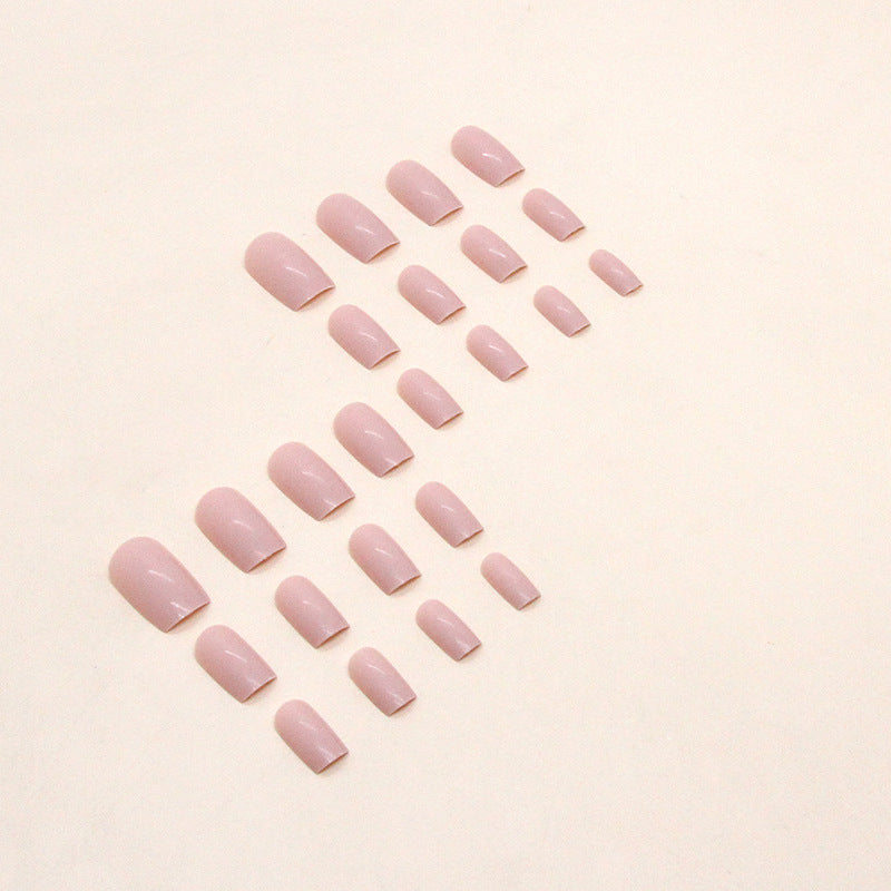 N-147 - Pink  - Press On Nail Set Of 24