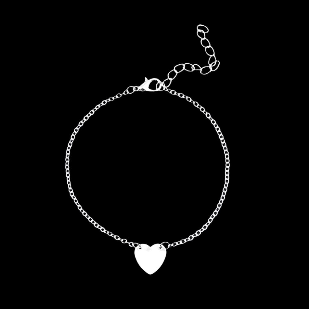 UNI-10467 -  Silver Heart - Bracelet