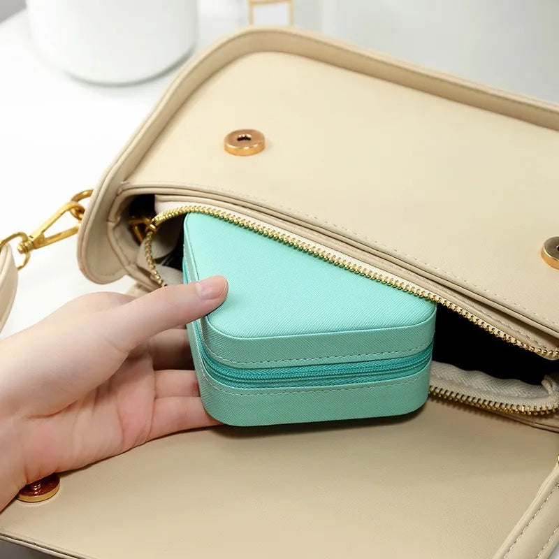 JJ - 11007 - Turquoise Blue - Jewelry Box