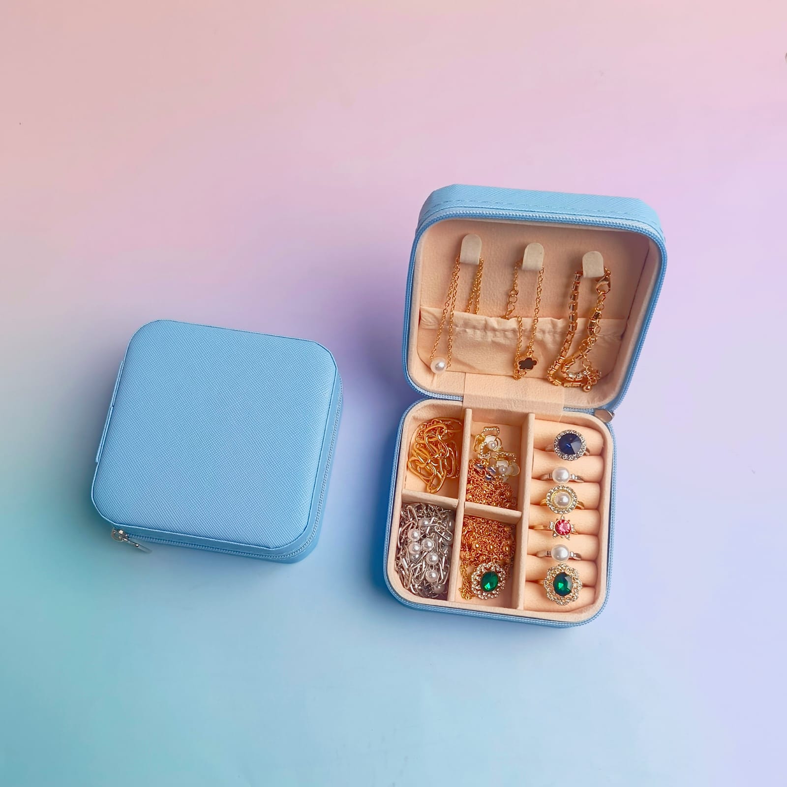JJ - 11011 - Blue  - Jewelry Box