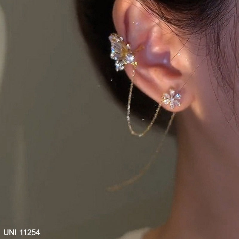 UNI-11254 - Butterfly Right Ear 1 piece - Ear Cuff