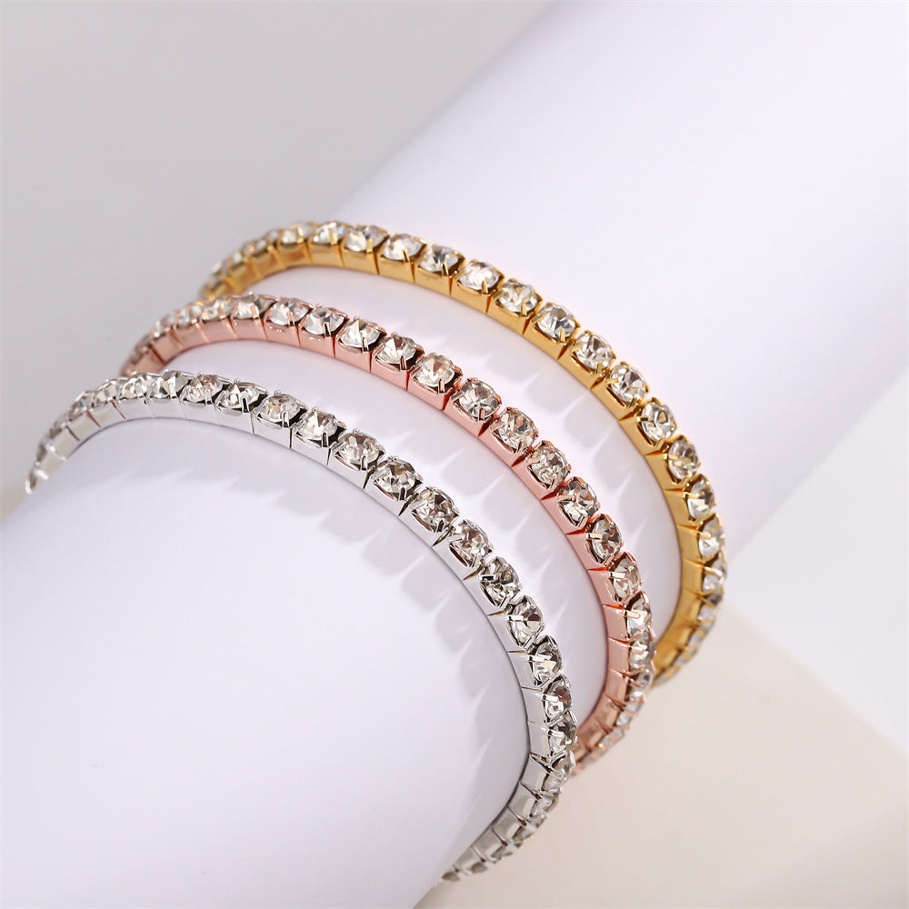 UNI-10536 -Gold Diamond  - Bracelet