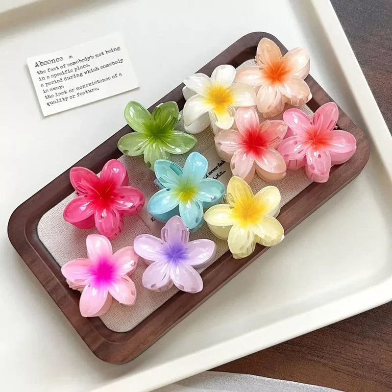 HC-125 Lilly Flower Hair Claw  - Hair Claw