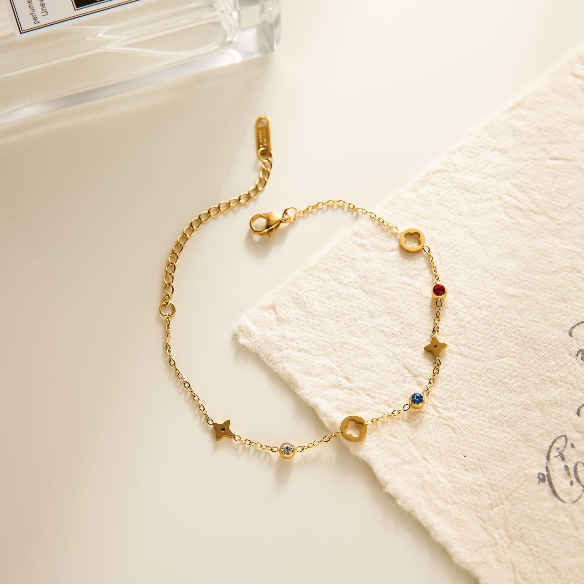 SS-11673  - Premium Gold Series  Multi Diamonds - Bracelet
