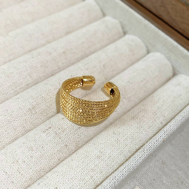 UNI-11832 - Gold Foil lined  - Ring