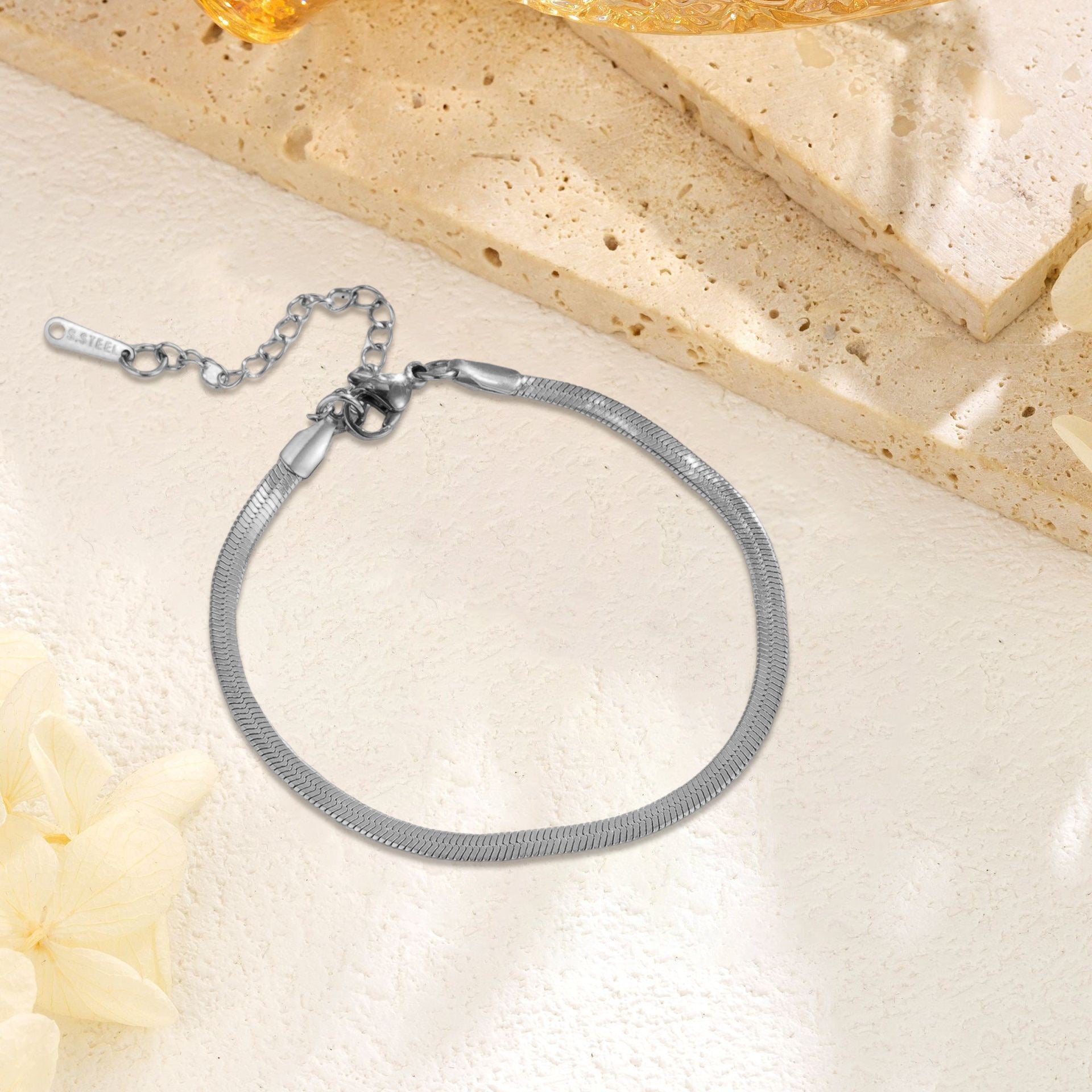 SS-12011 - Premium Silver Chain  - Bracelet