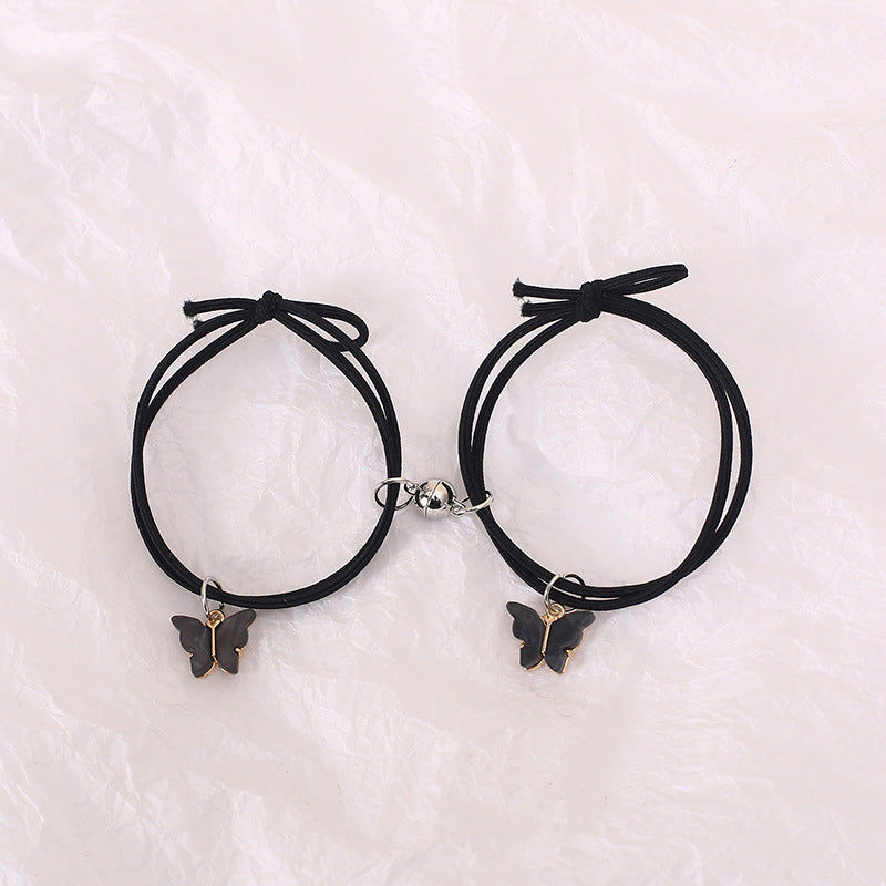 UNI-11787 - Black Butterfly - Bracelet Set
