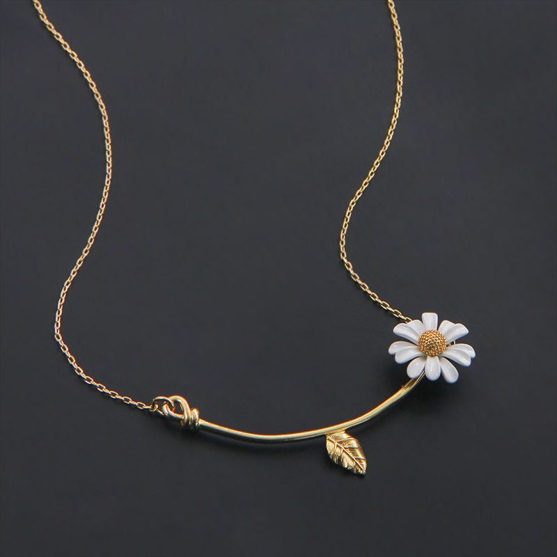 UNI-10917 -  Daisy Flower  - Necklace