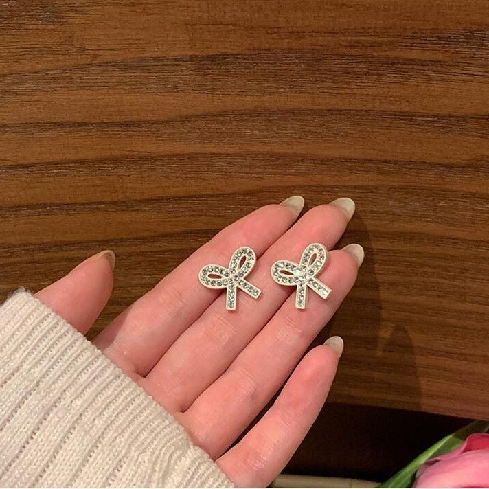 UNI-12229 - Mini Bow Gold - Earring